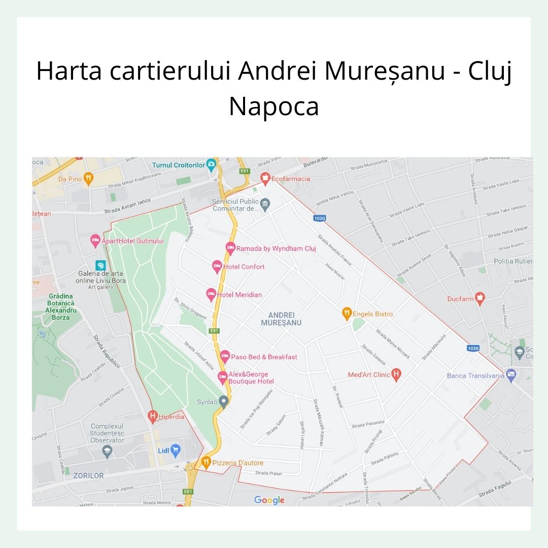 Cartierul Andrei Muresanu din Cluj Napoca