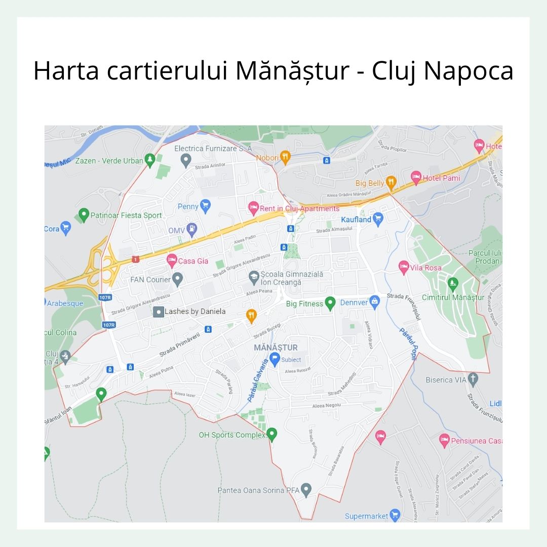 Cartierul Mănăștur din Cluj Napoca