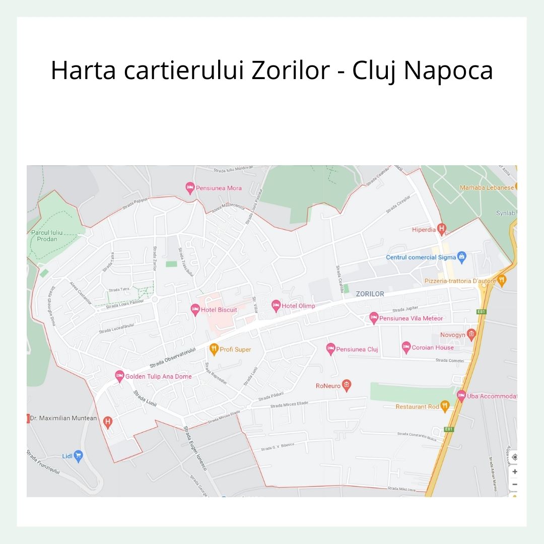 Cartierul Zorilor din Cluj Napoca